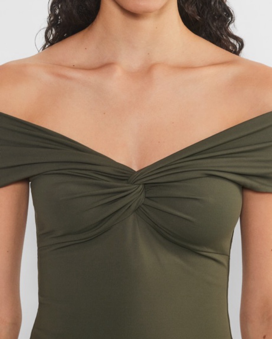 Aritzia Contour Twist Off-Shoulder Top - Image 4