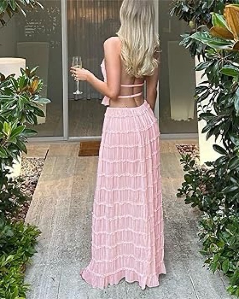 chinese dress ladies Juliet Maxi Dress ~ Charm Peony White Taffeta M main image 0