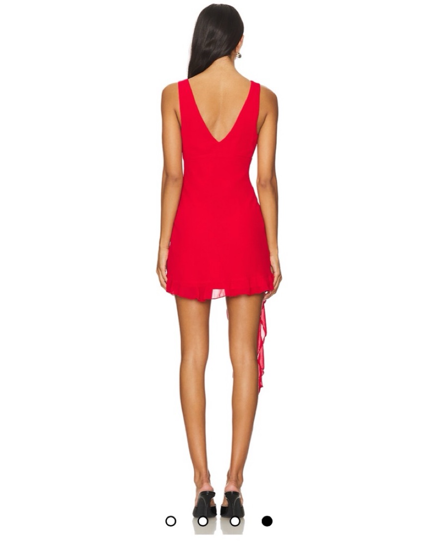 MORE TO COME Myla Mini Dress in Red by More To Come - Pickle