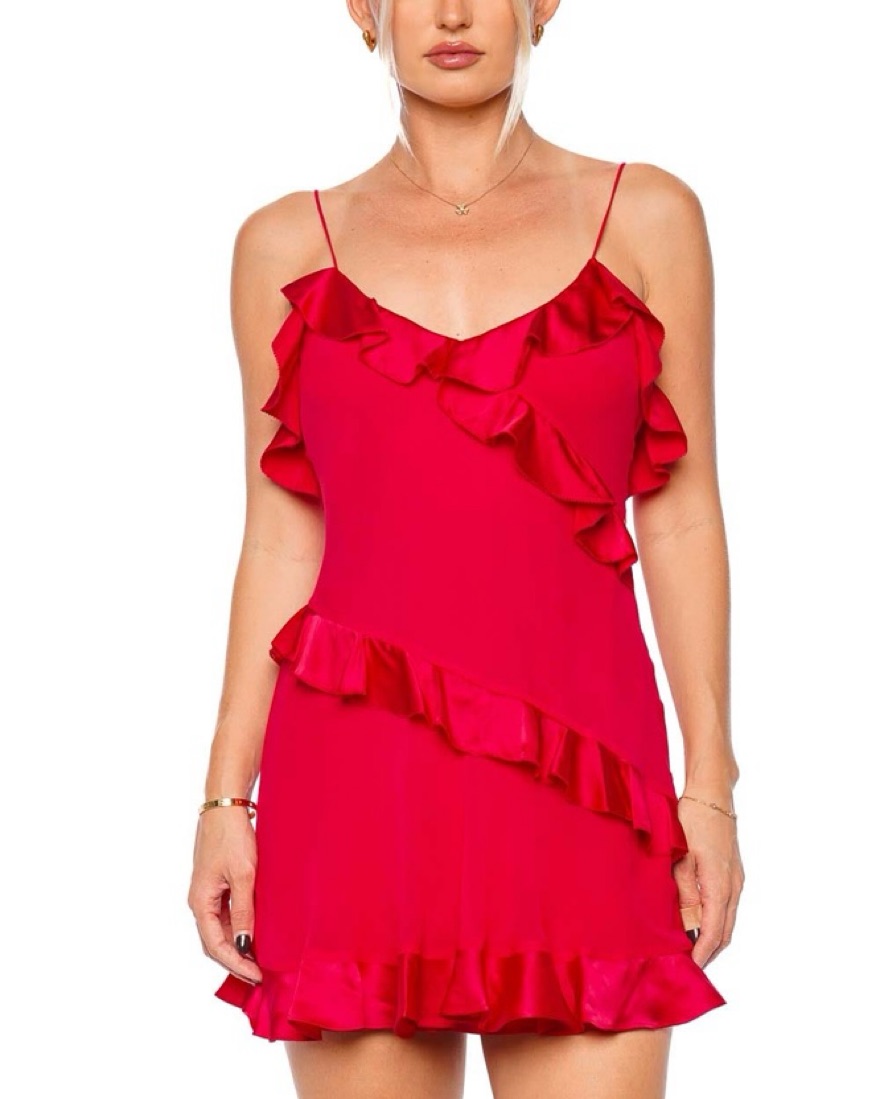 open lace back dress Loveshackfancy | Serita Slip Dress | S