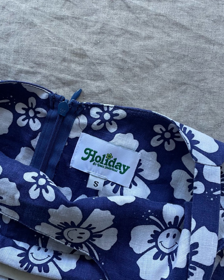 Holiday the Label Blue Hawaiian Dress by Lisa Says Gah! - Pickle