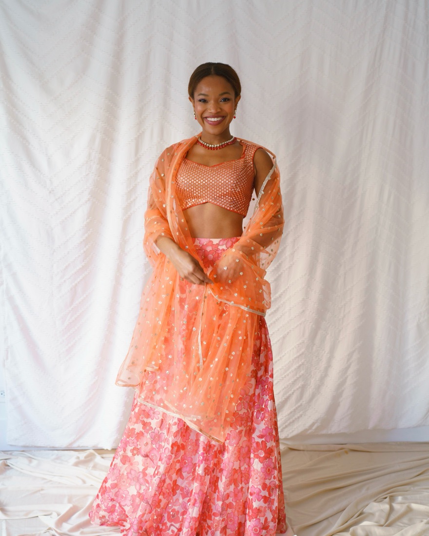 Rooh (Pink) Lehenga (L)  - Image 1