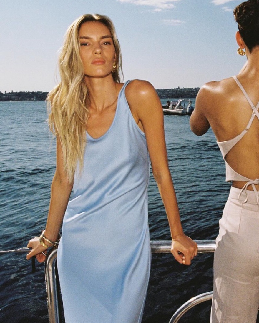 knee length dresses for ladies Kookai Leni Maxi main image 0