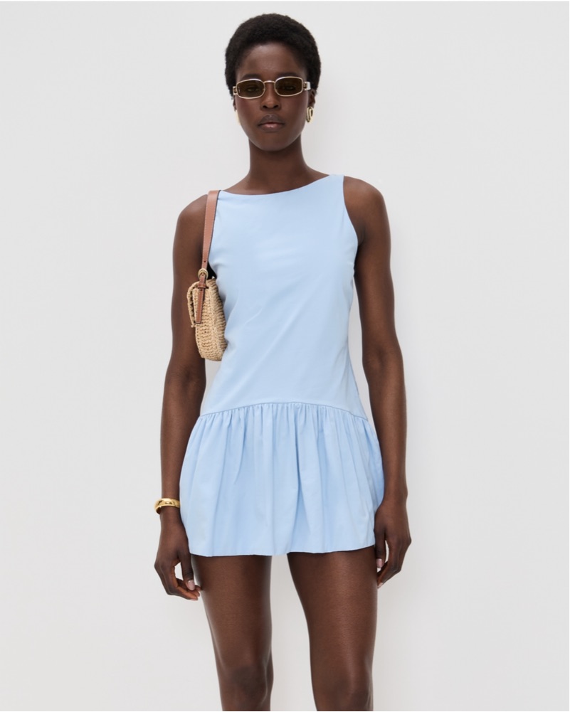 cute mini party dresses Berylove Women Blue Tiered Cute Homecoming Dress with Ruffles A Line Spaghetti Straps Tulle Mini Party Dress, Blue / custom