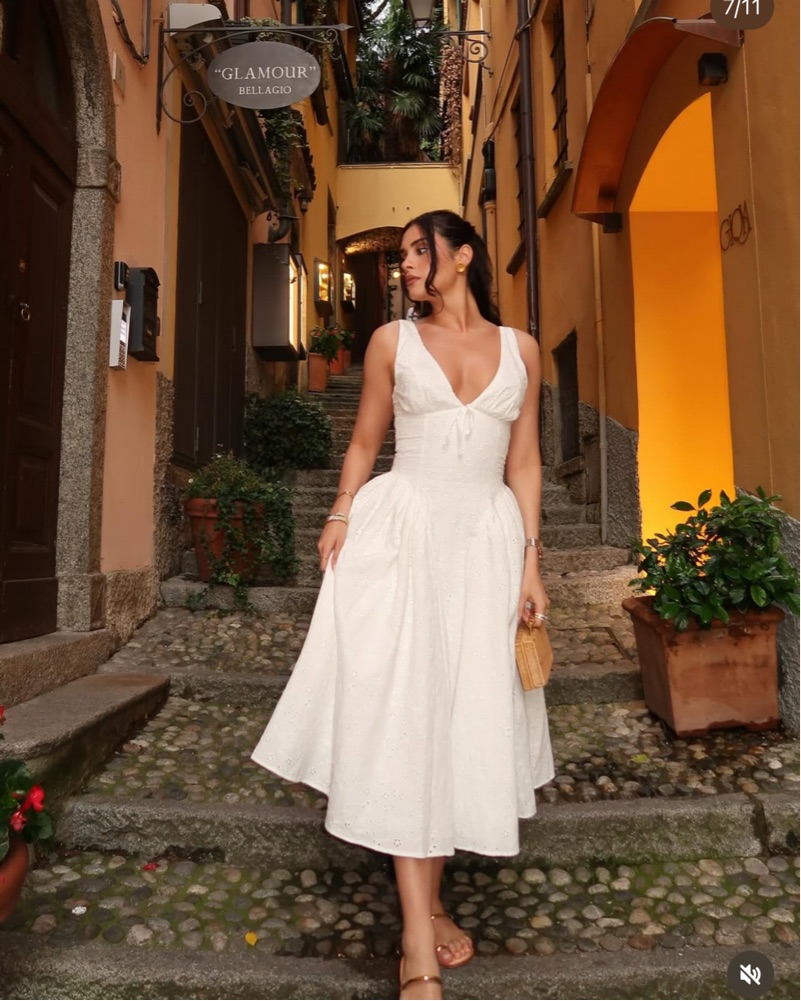 babyboo white dresses Alana Mini Dress main image 0