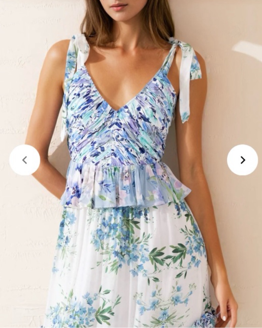 sachin and babi light blue dress Yumi Kim main image 1