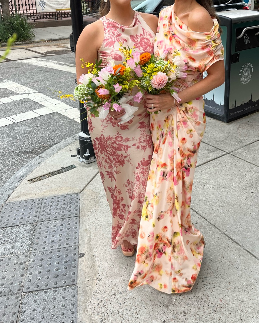ALC Poppy floral Off The Shoulder Dress by ALC - Pickle