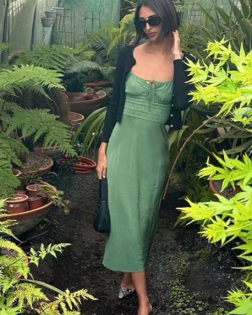 Realisation Par The Camille Dress by Realisation Par - Pickle