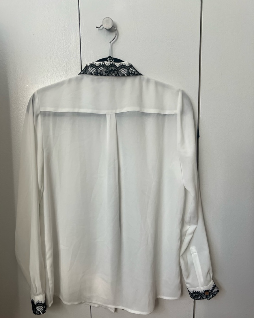 Karl Lagerfeld White Blouse - Image 2