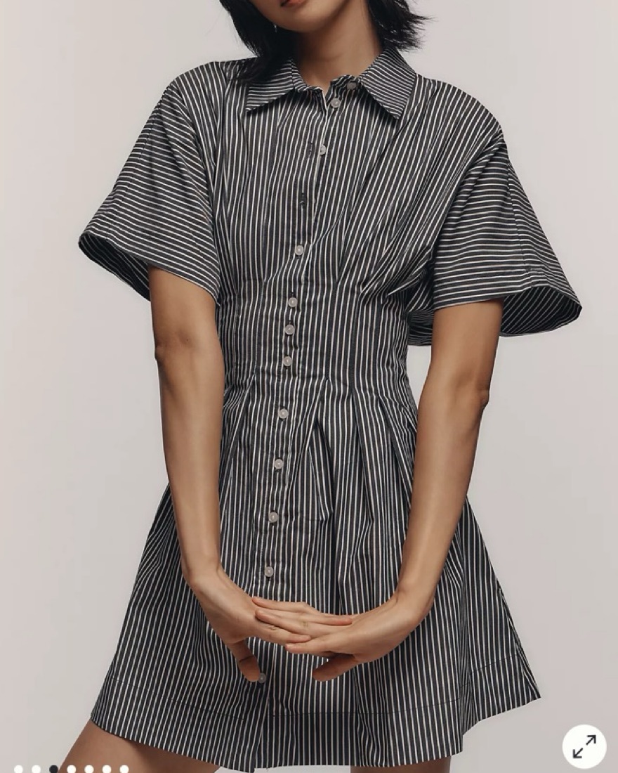 Anthropologie Tobie Mini Dress by Anthropologie - Pickle