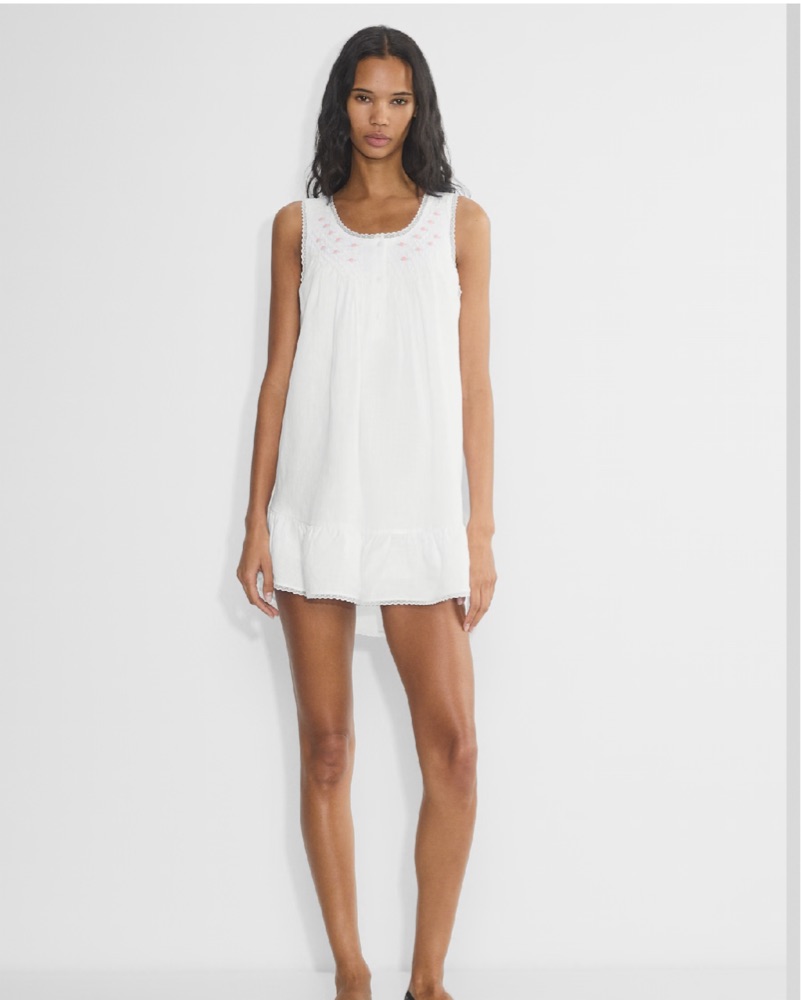 Aritzia Karina Linen Dress by Aritzia - Pickle