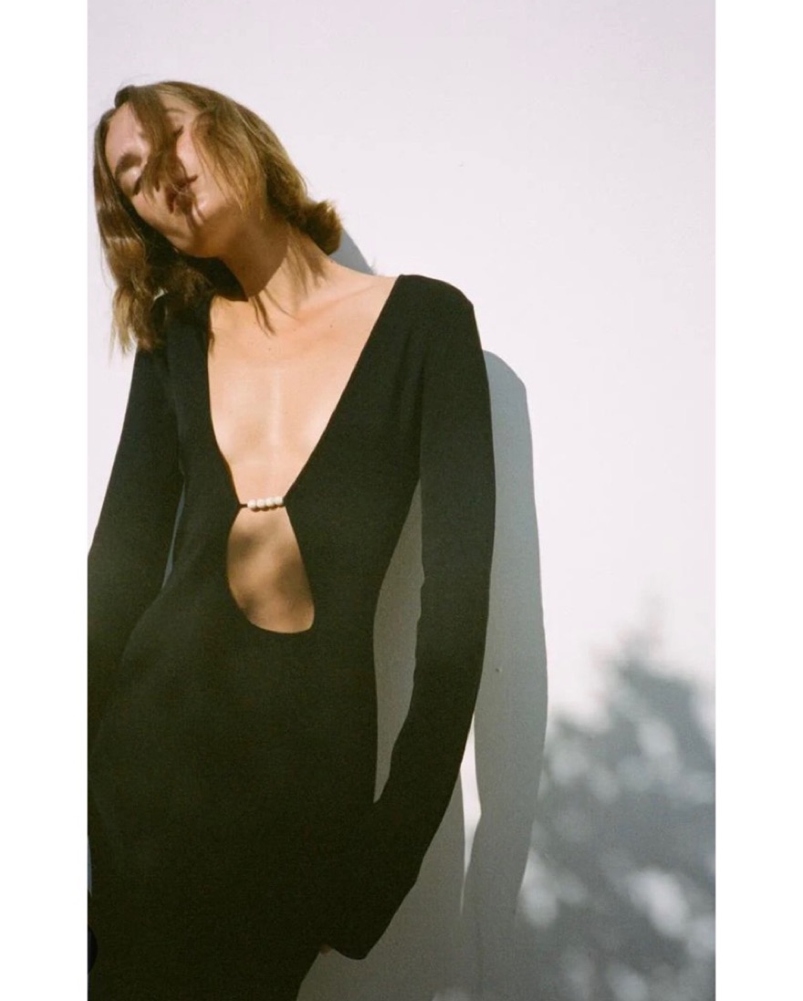 SIR. the Label Knit Maxi Dress - Image 2