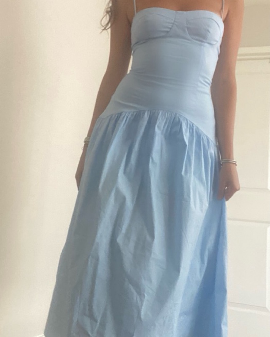 PEPPERMAYO Yvette Corset Midi Dress by Peppermayo