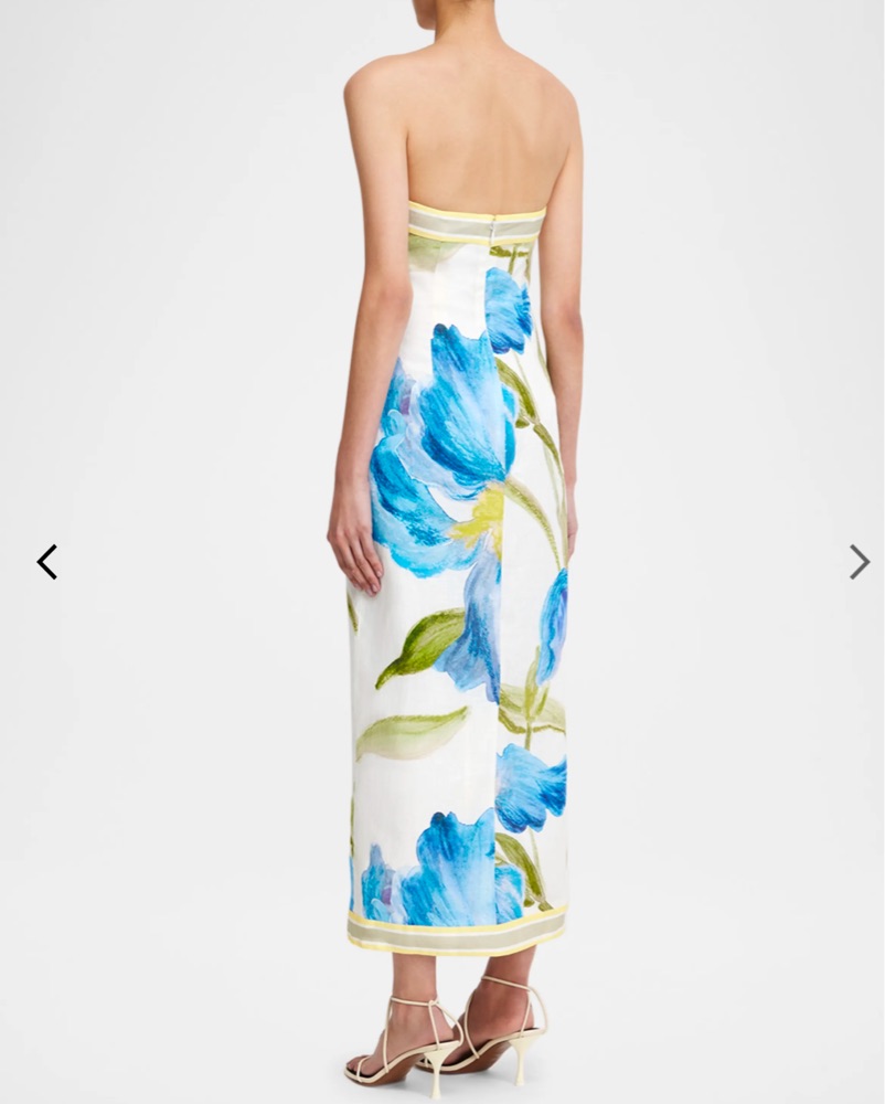 Significant Other Tess Strapless Midi by Significant Other - Pickle