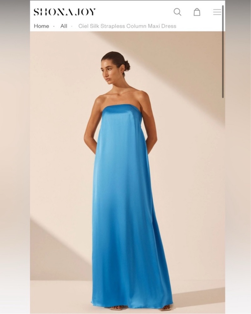 carter maxi dress white Main Attraction Cami Strap Maxi Dress White