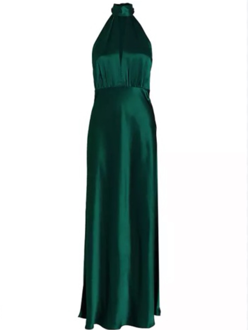 green emerald velvet dress Girl's Demre Dress (Something Navy) 11/12 / Mint Green main image 0