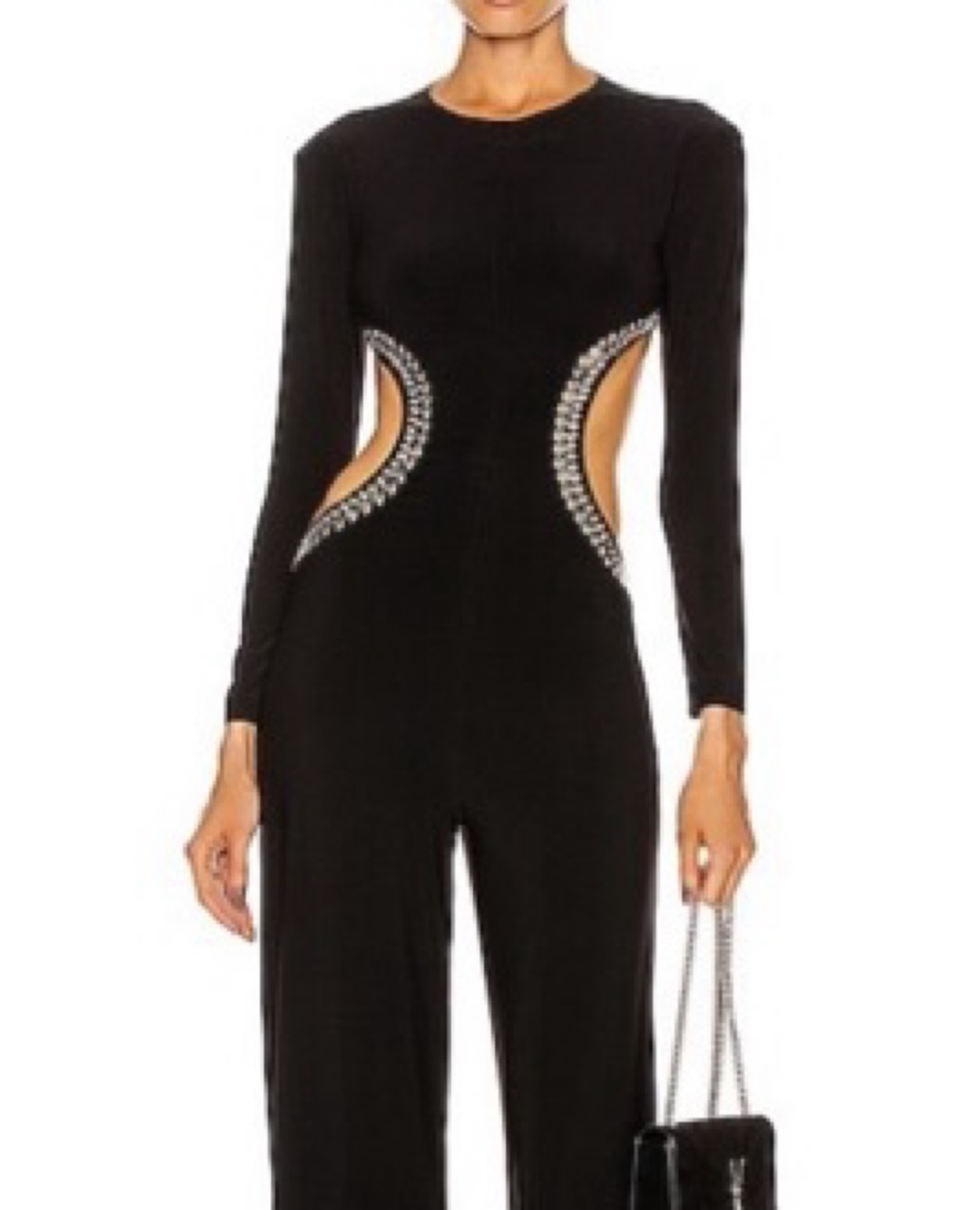 NORMA KAMALI CUTOUT   STUD jumpsuit  - Image 1