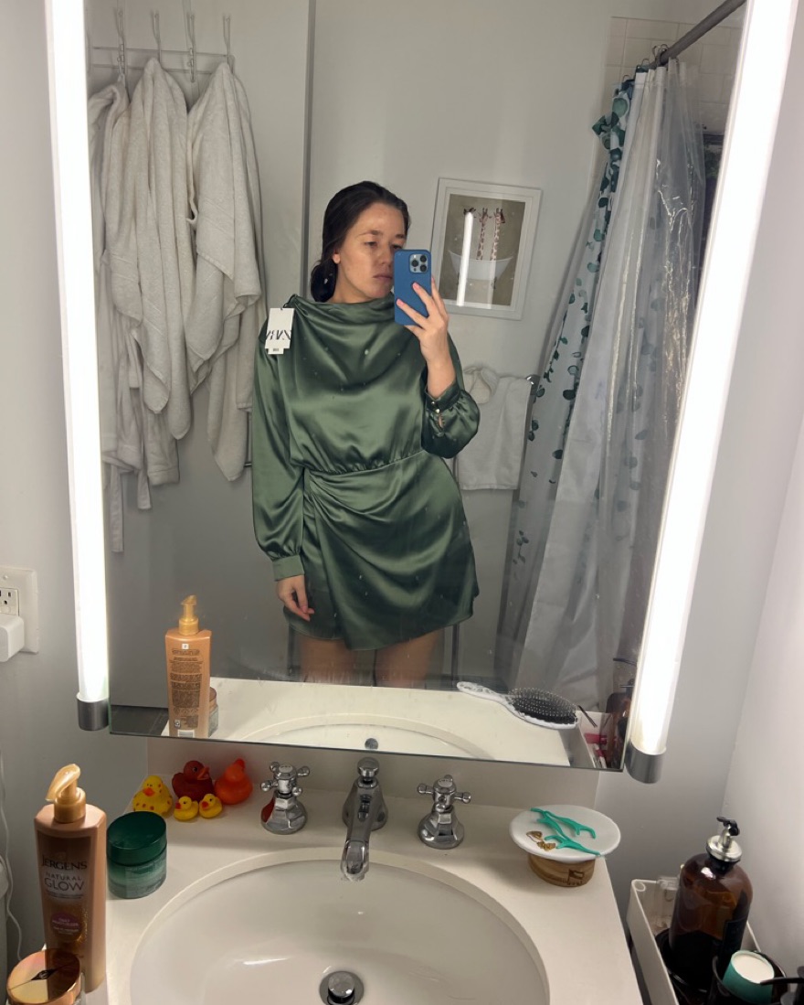 Silky Long Sleeve Mini - Image 4