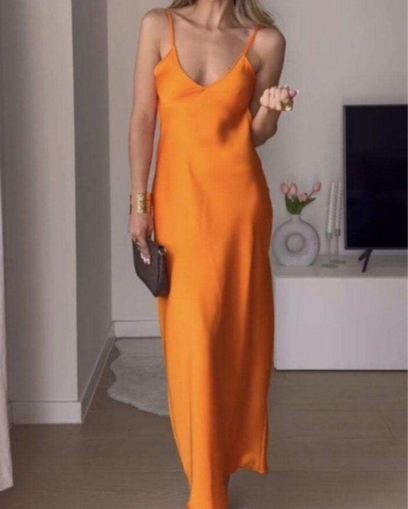 open lace back dress Zara Satin Cut Out Mini – Rent To Dress NZ main image 0