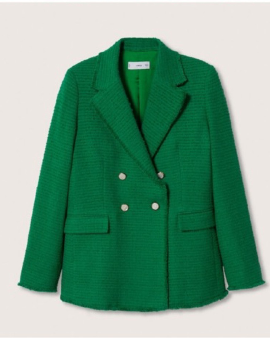 green tweed blazer 💚 - Image 4