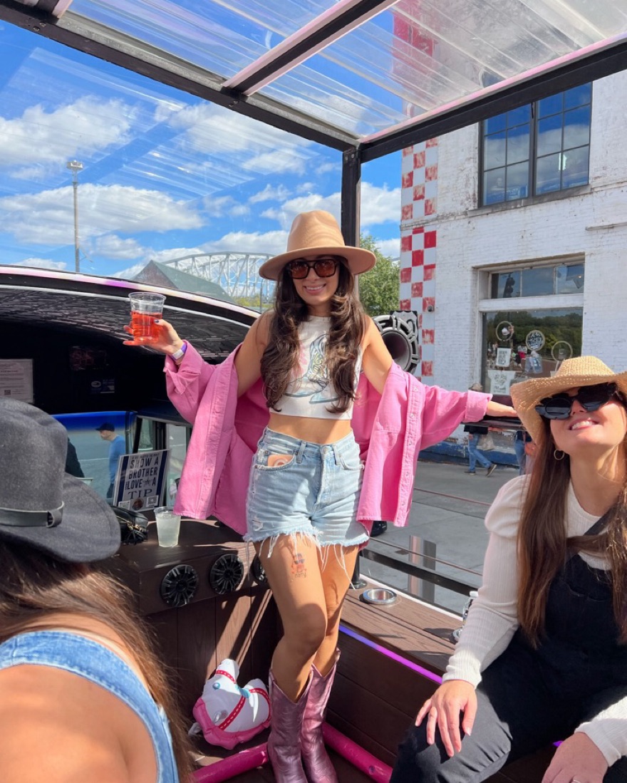 Pink Zara Jean Jacket - Image 3