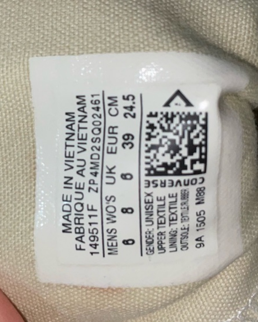 Electric Blue Converse  - Image 4