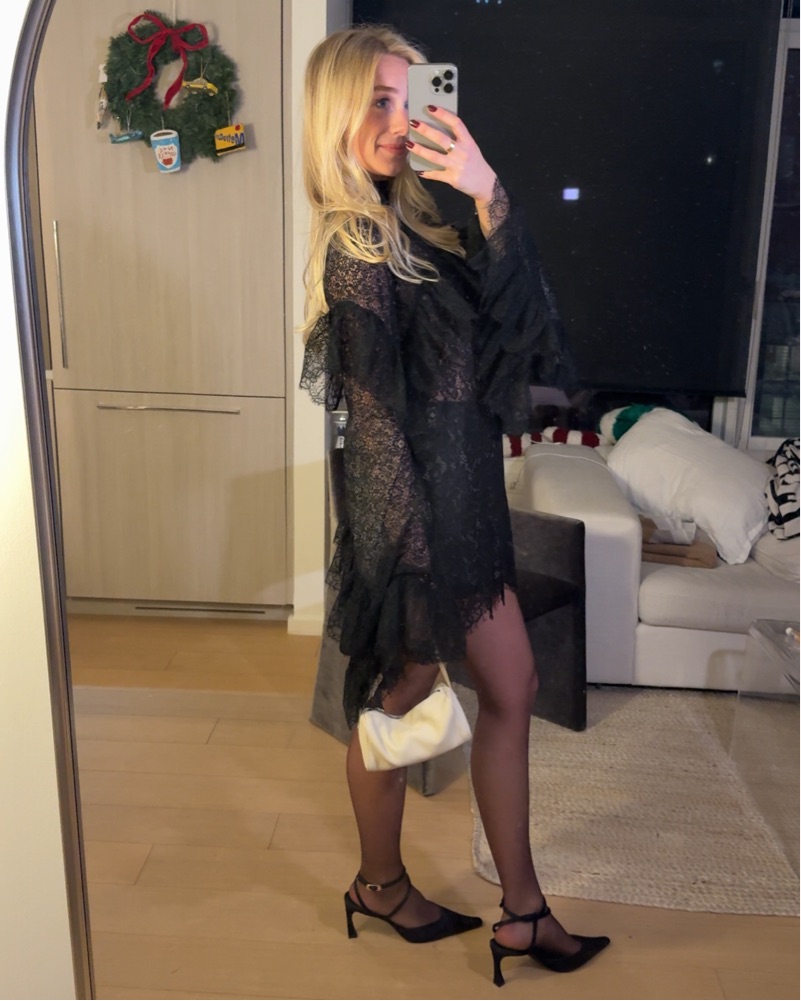 FRANCOISE lace mini Dress by Francoise - Pickle