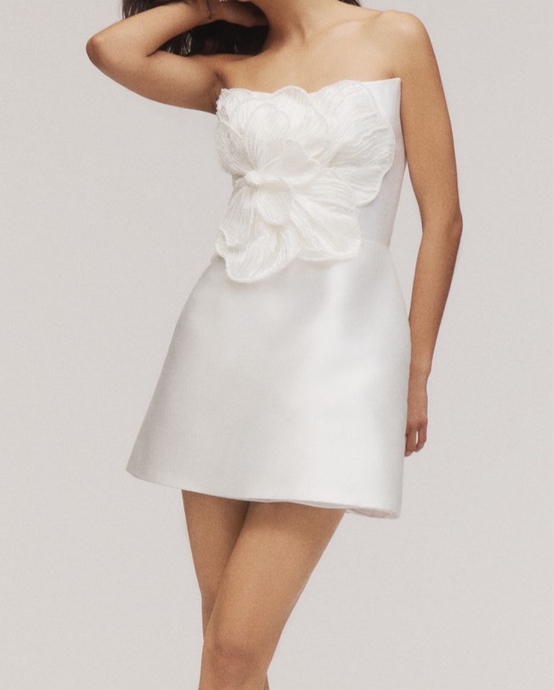 knee length dresses for ladies Ornament Mini Dress By Watters