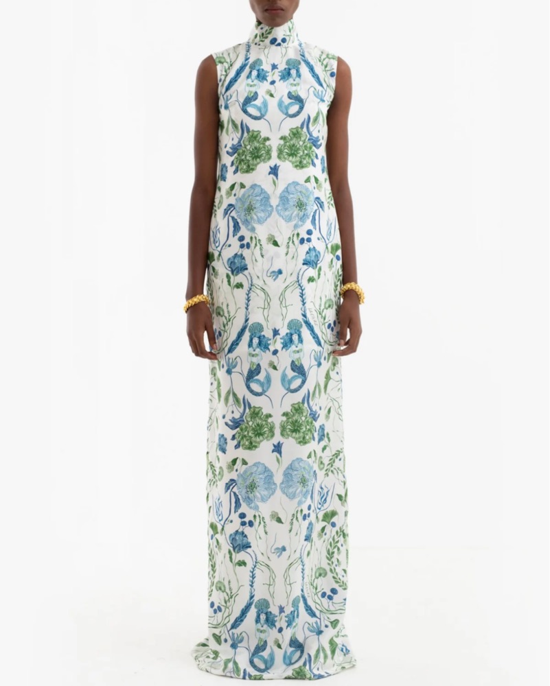 Isla & White Hera Maxi Dress by Isla and White - Pickle