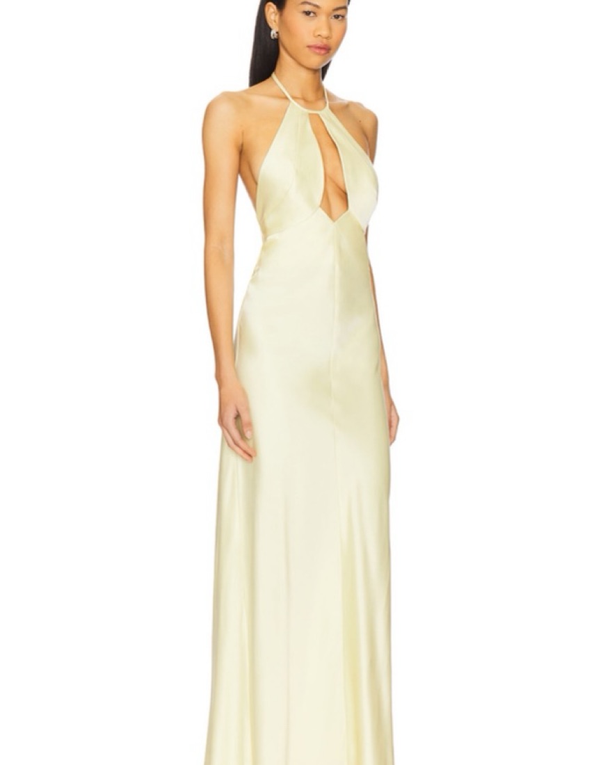 Significant Other Becca Halter Dress by Significant Other - Pickle