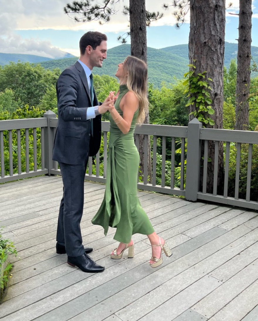 Cinq a Sept Midi Dress in Olive by Cinq A Sept - Pickle