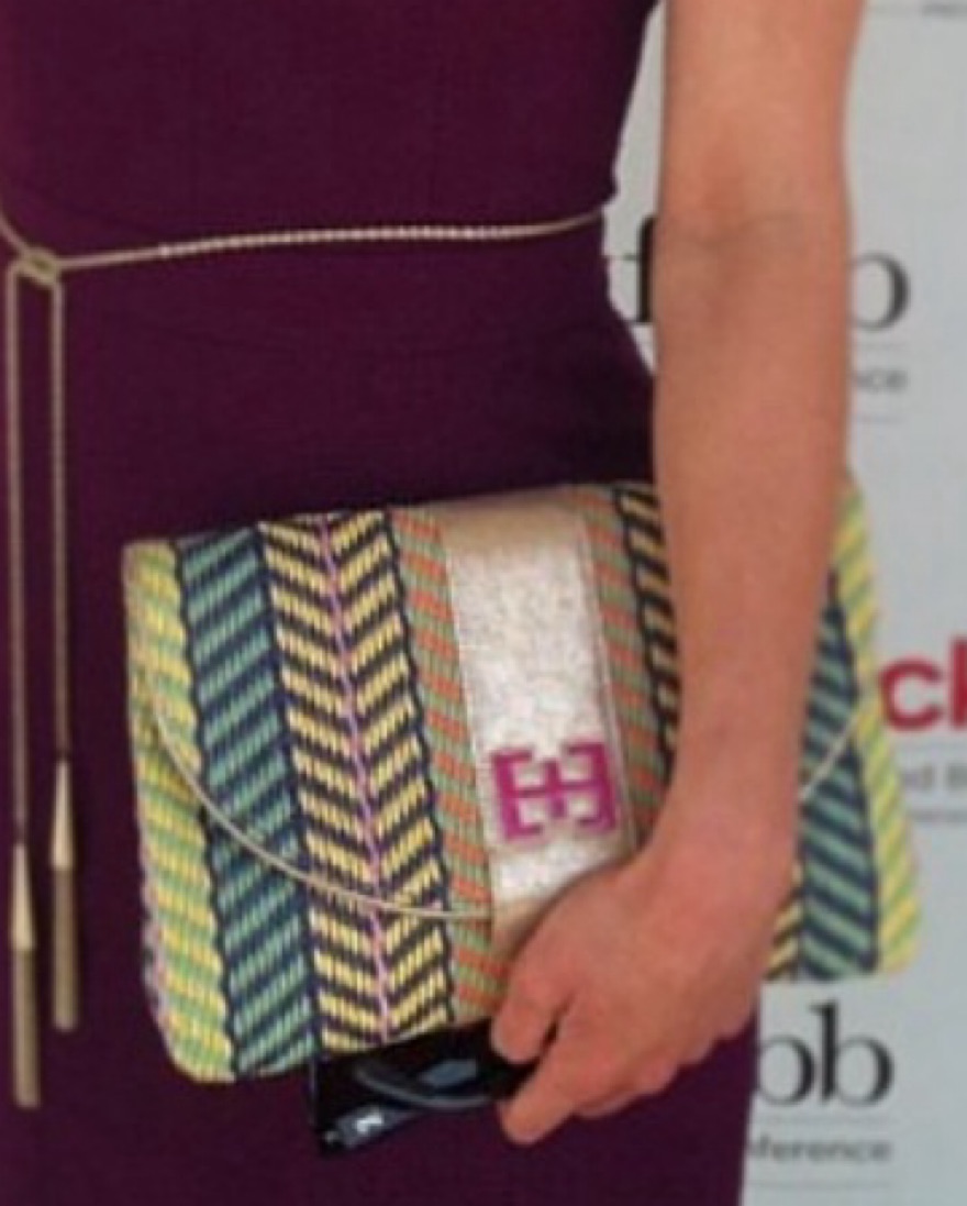 Elaine Turner Rio Woven Clutch - Image 6