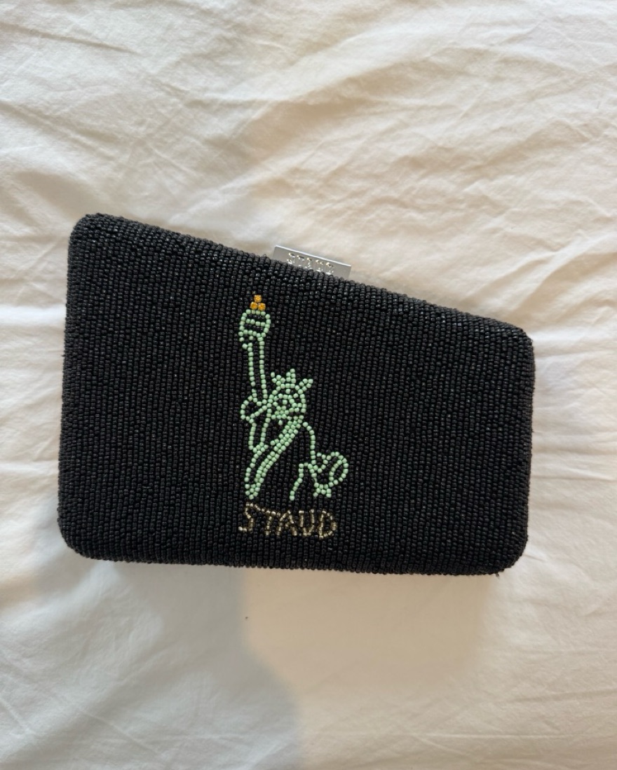 Staud Carmella Beaded Clutch - Image 2