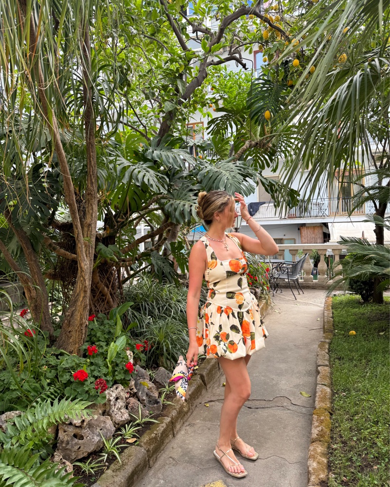 Tropical Floral Mini Dress by ZARA - Pickle