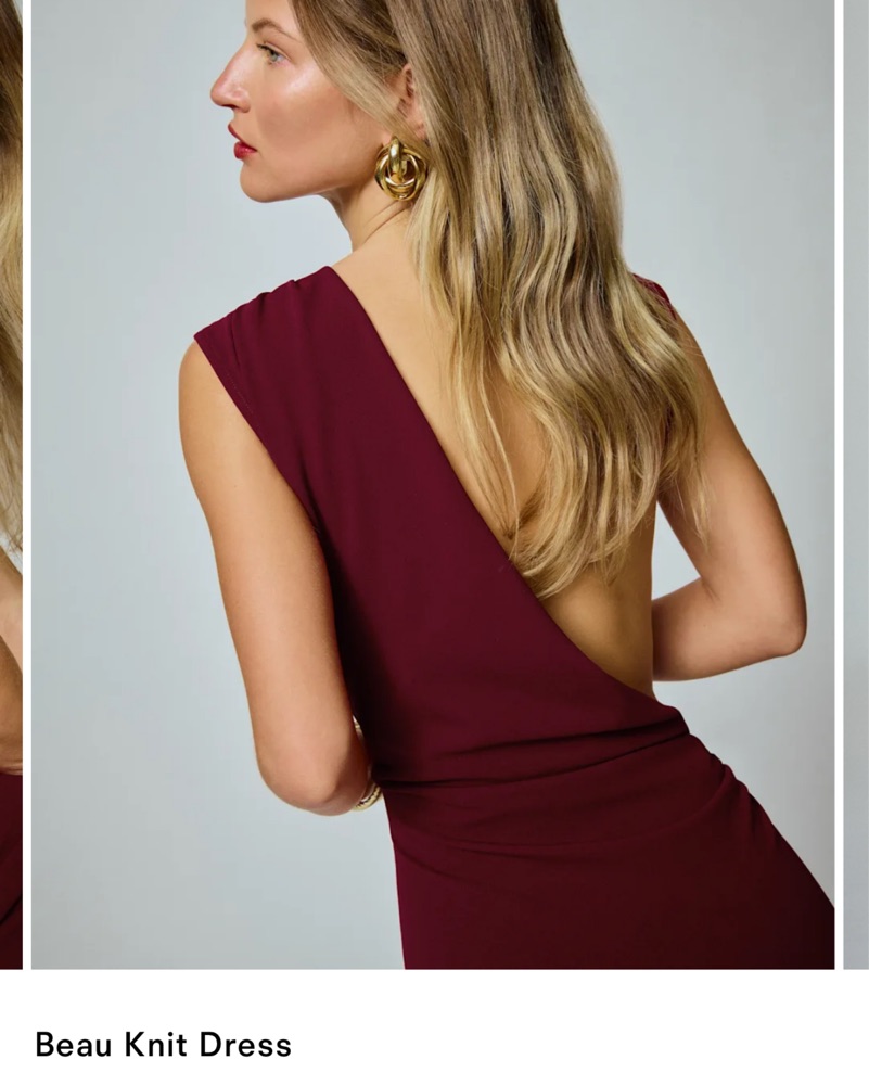 Reformation Backless Dress by Reformation - Pickle