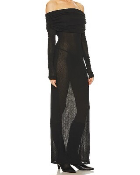 Superdown Chantal Sheer Gown - Image 2