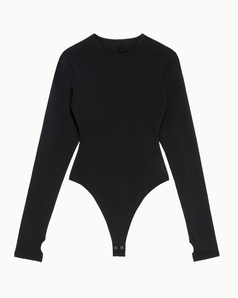 KHY Black Bodysuit Top - Image 4