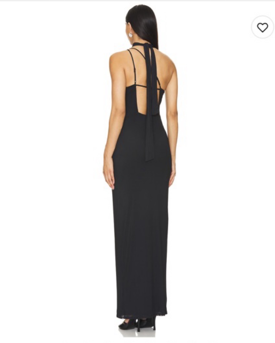 Neck Tie Gown - Image 4
