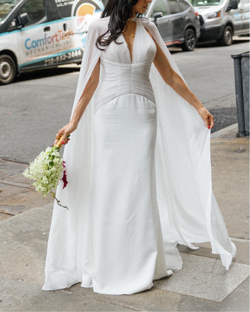 slim fit dress slacks HALTER TOP A-LINE WEDDING DRESS AMORIS BY LADIVINE T715W – Bridal Hive