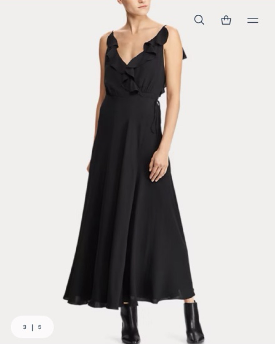 Polo Ralph Lauren Silk Maxi Dress - Image 1
