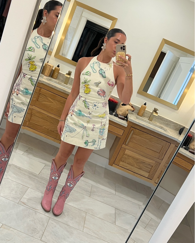 knee length dresses for ladies COURT MINI DRESS