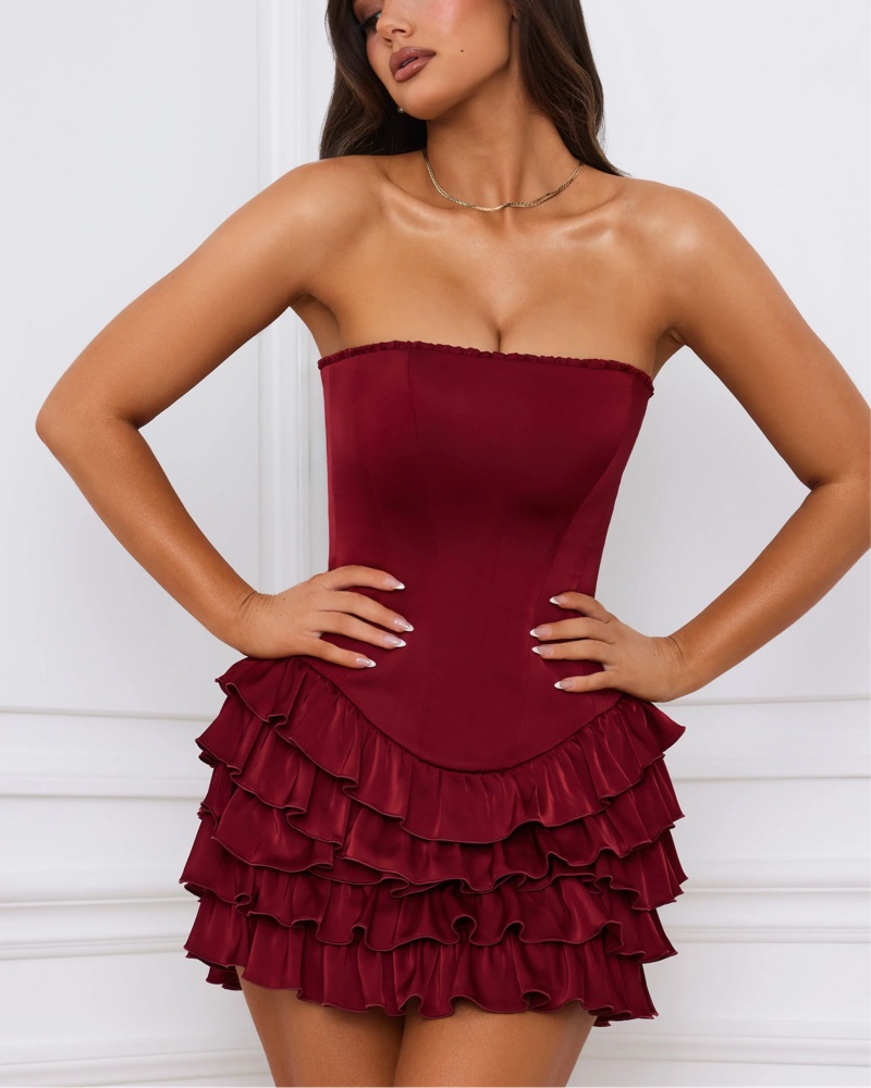 polka dot dress lady nyc ORCHID DRESS – ROSETTE NYC