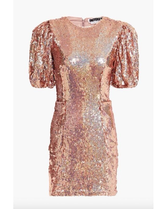 Rotate Birger Christensen Sequin Dress by ROTATE Birger Christensen - Pickle