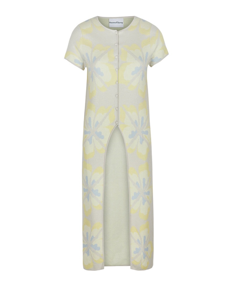 House Of Sunny Knit Summer Cardigan Top - Image 1