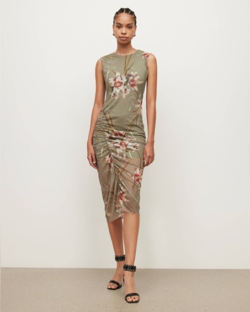 AllSaints Nora Dorado Dress - Image 1
