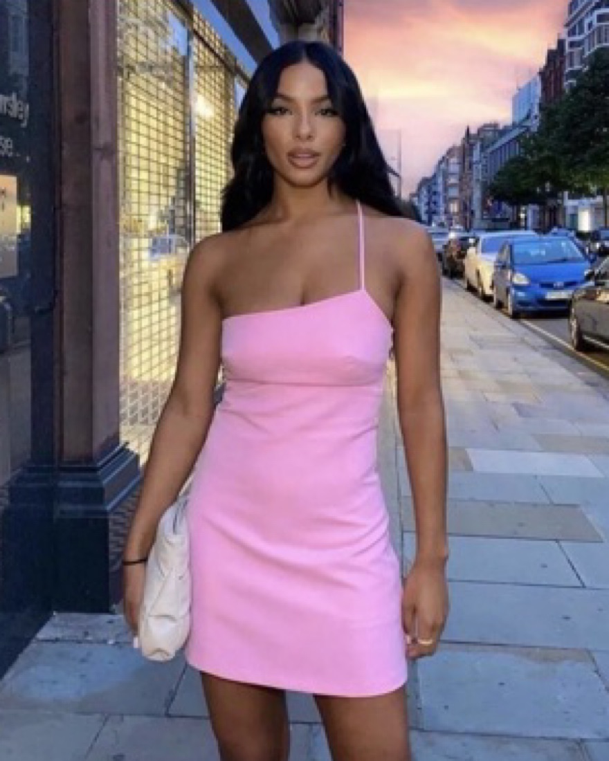 Zara pink Asymmetrical dress by Zara - Pickle