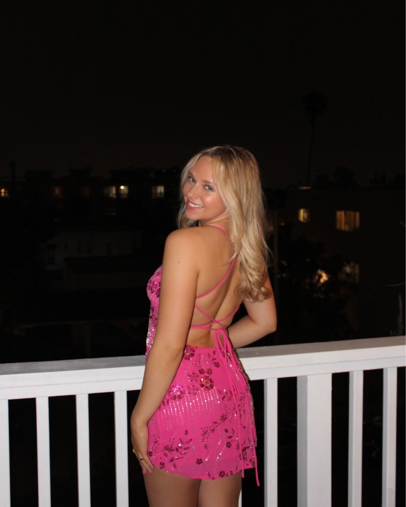 Peppermayo Vietta Sequin Cami Mini Dress by Peppermayo - Pickle