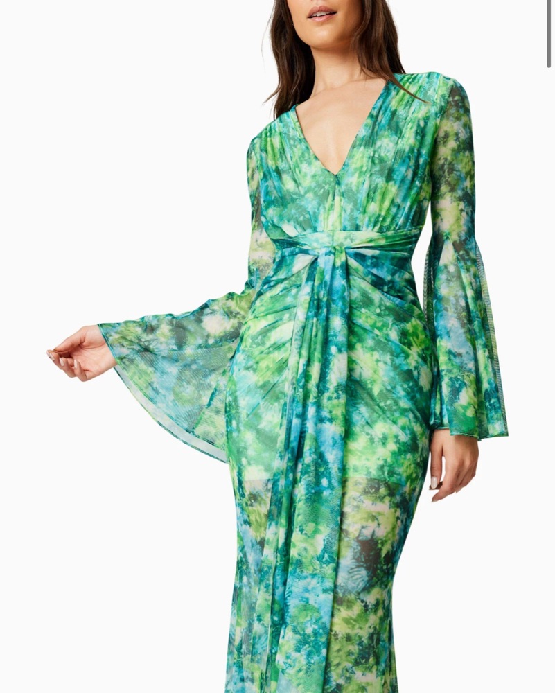 Vibrant Tie-Dye Maxi Dress - Image 4