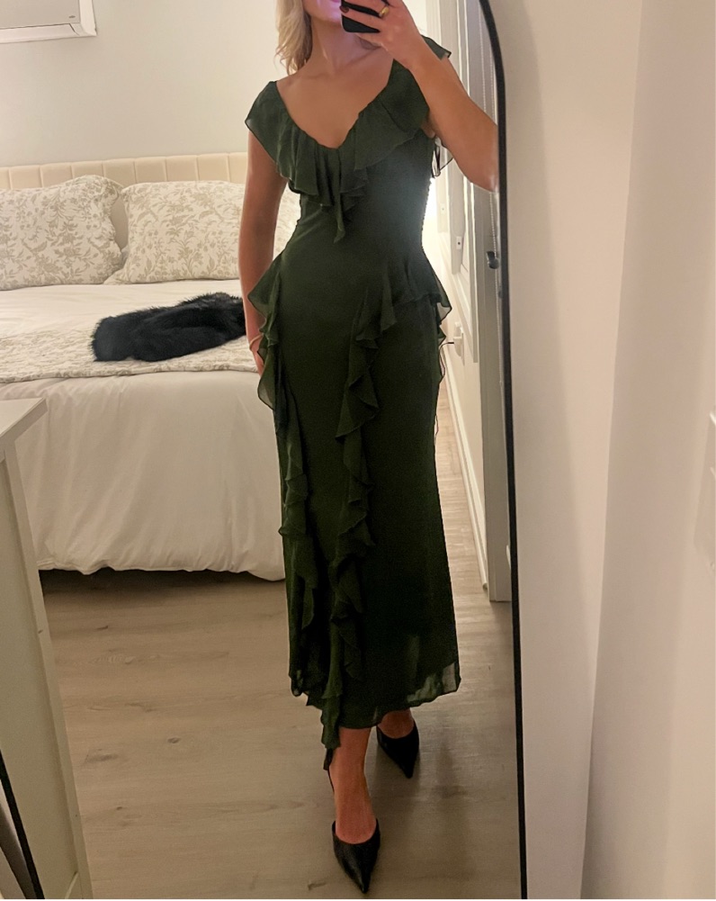 slim fit dress slacks Liana Midi Dress main image 1