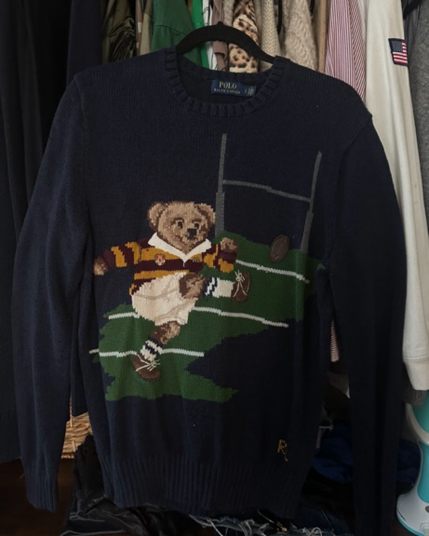 Polo Bear Rugby Sweater - Image 1